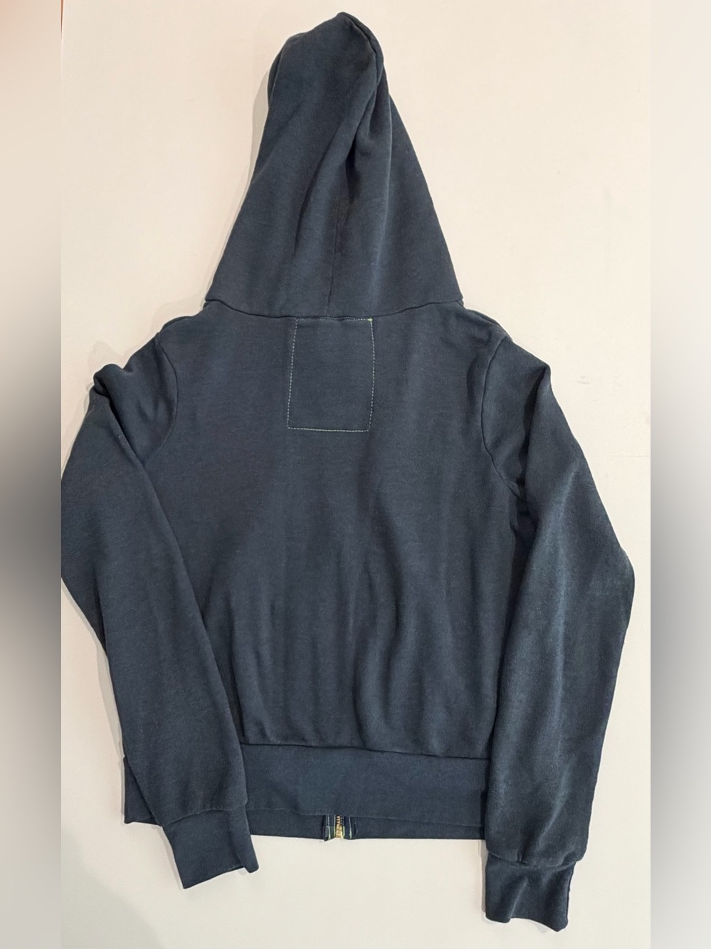 Aviator Nation 5 Stripe Rainbow Navy Charcoal Hoodie Sweatpants Set XS - Picture 6 of 15